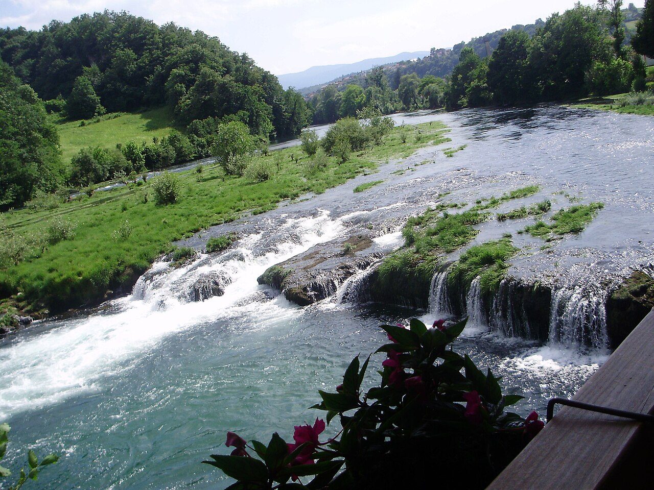 The Una river at Bosanska Krupa