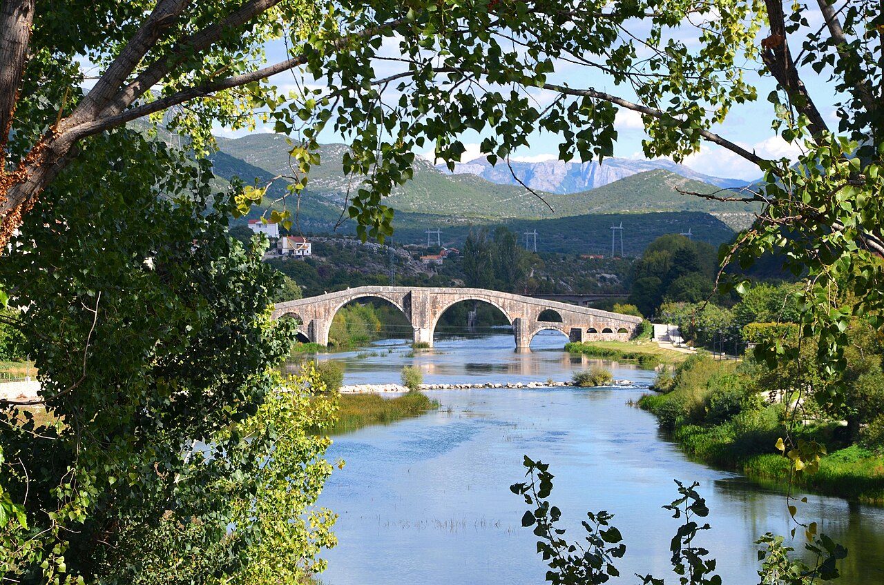 The Ottoman Arslanagić Bridge in Trebinje
